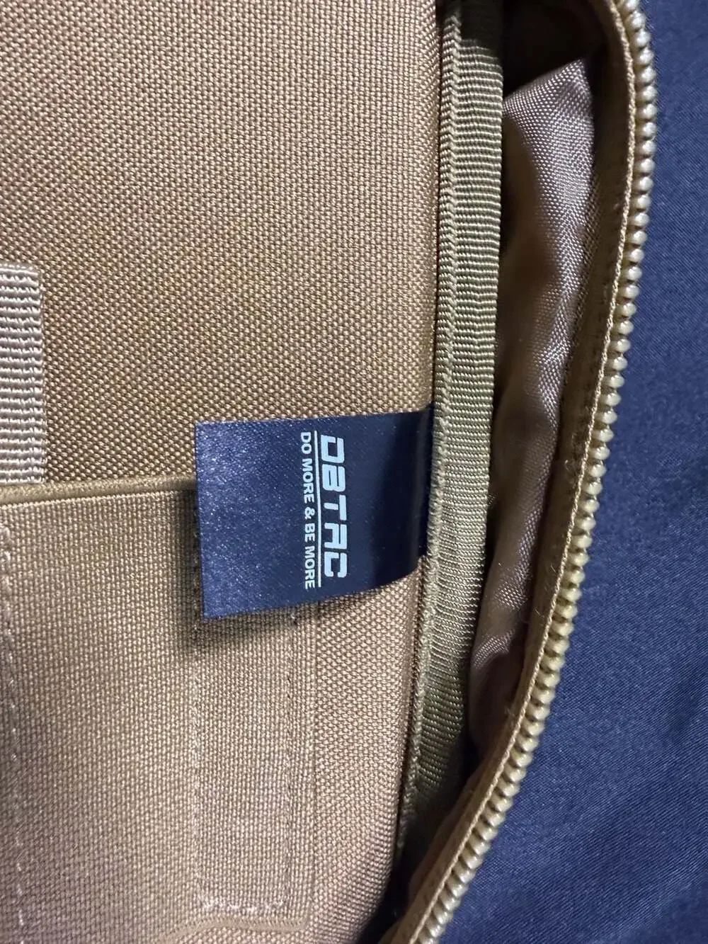 DBTAC Tactical Messenger Bag with MOLLE Panel and Internal Organization